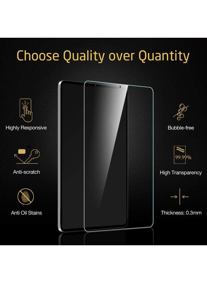 2018 Applicable Ipadpro12.9 Inch Tempered Glass Film For Apple Tablet High-end Tempered Glass Protective Film-Color:Ipad Pro12.9 (Straight Edge)-Dimensions:HD Tempered Film (with Packaging)