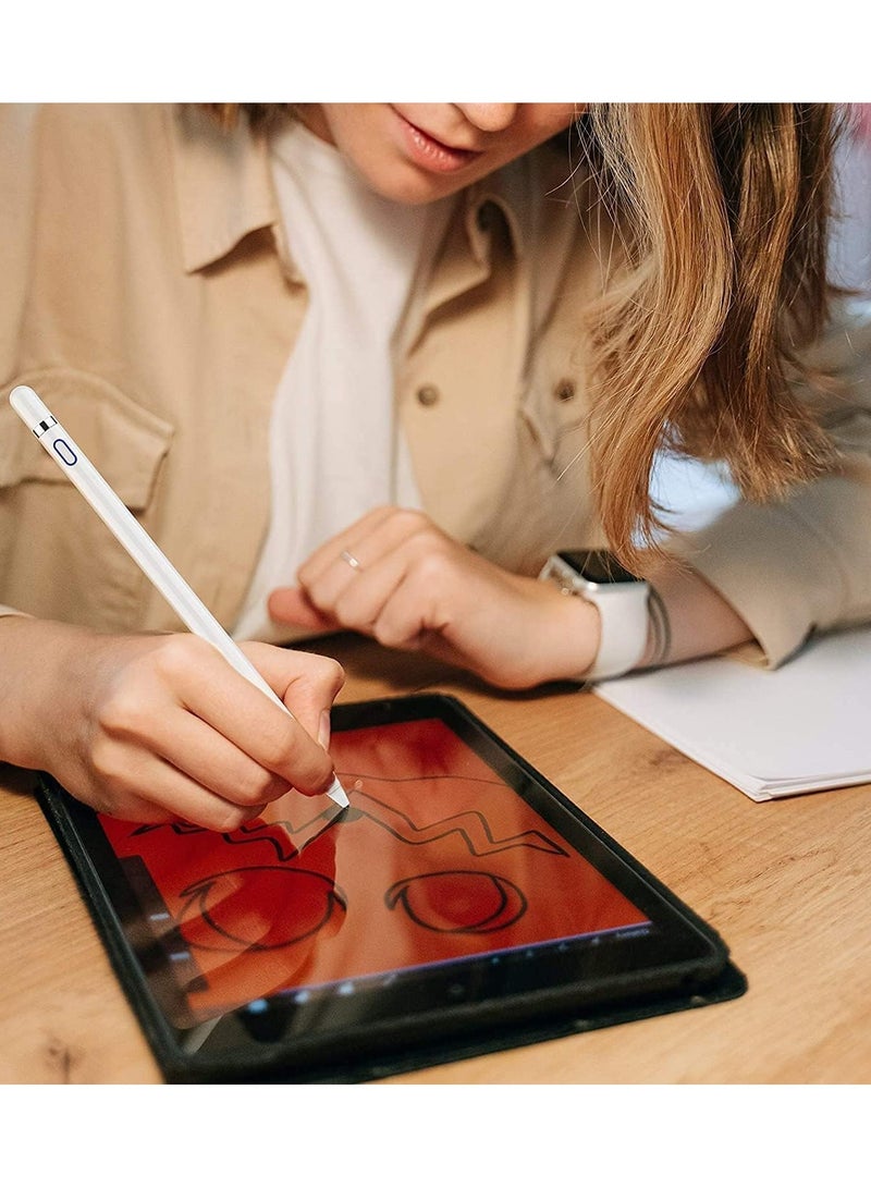 Active Stylus Pen Touch Screen Pencil Fine tip stylus for iPad Apple iPhone Tablets, on iOS and Android Capacitive Touchscreen, Stylus Pen for professionals, Rechargeable Drawing Pencil - Image 3