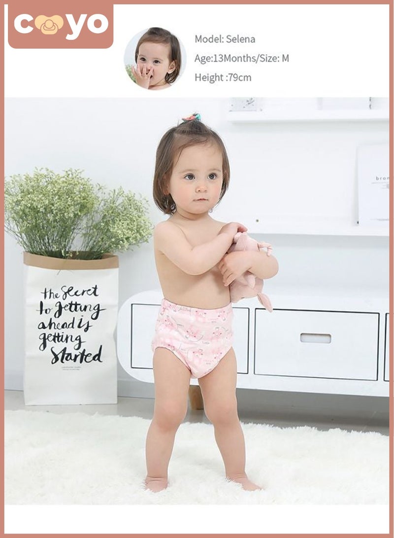 كيو مجموعة سراويل للتدريب على النونية مصنوعة من القطن وجيدة التهوية ومكونة 6 طبقات بمقاس L لوزن 11-14كجم قطعتين - Image 3