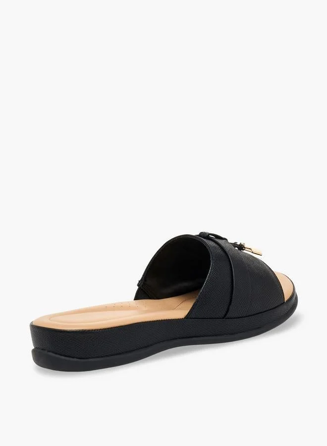 Le Confort BLACK Women Slip-On Comfort Sandals for Women | Best Price UAE