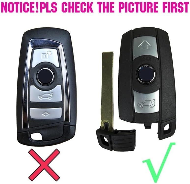 QASULER Silicone Key Case Cover for BMW - Image 2