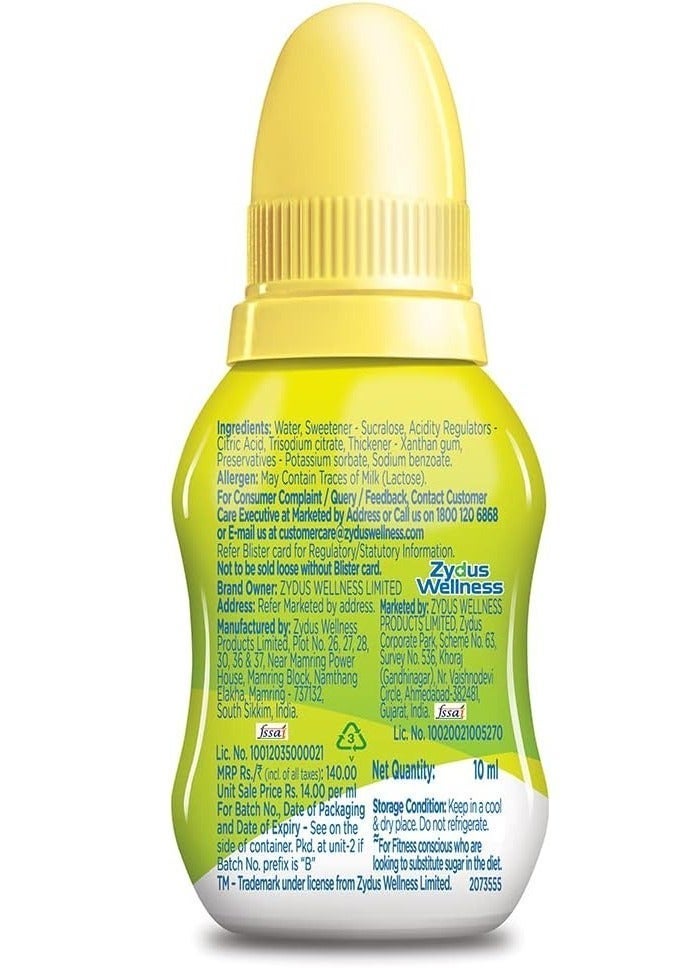 Sugar Free Natura Sucralose Sweet Drops, Low Calorie Sugar Substitute, Vegan, 2 x 10ml Bottles - Image 3