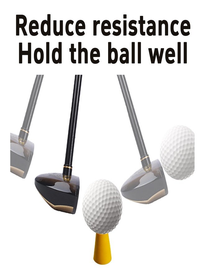 Runseaway 16PCS Rubber Winter Golf Tees, 4 Different Heights 38mm 22mm 18mm 12mm, Cold Weather Golfing Essential for Hard Ground Home Driving Range Mat Training Practice - Image 5