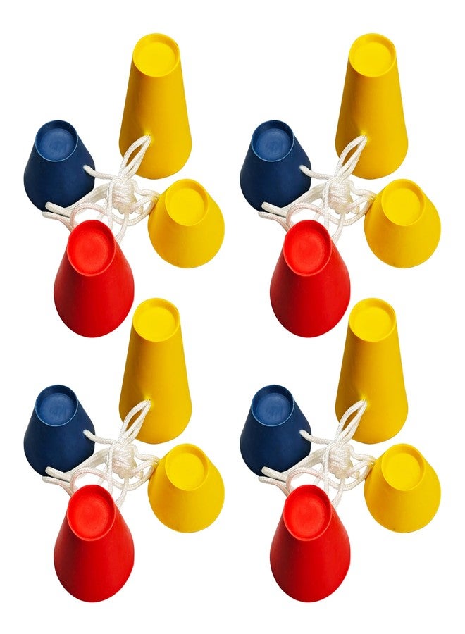 Runseaway 16PCS Rubber Winter Golf Tees, 4 Different Heights 38mm 22mm 18mm 12mm, Cold Weather Golfing Essential for Hard Ground Home Driving Range Mat Training Practice - Image 1