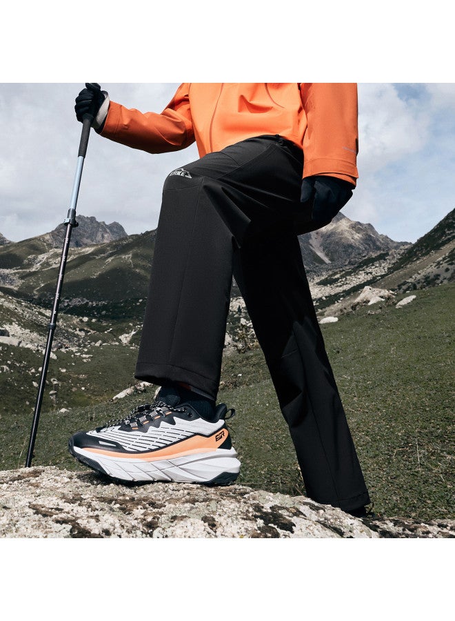 ERKE In-1 Protection/comfort Fleece】3-in-1 Protective Softshell Sports Pants, Versatile Casual Outdoor Trousers For Men, Hiking Pants - Image 2