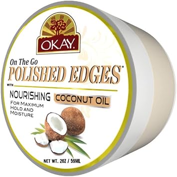OKAY Pure Naturals Polished Edges with Coconut Oil On The Go 2 Ounce 006 kg - Image 1