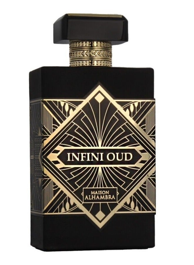 MAISON ALHAMBRA Infini Oud Eau De Parfum for Unisex -100ml (Inspired by INITIO OUD FOR GREATNESS )  - Image 2