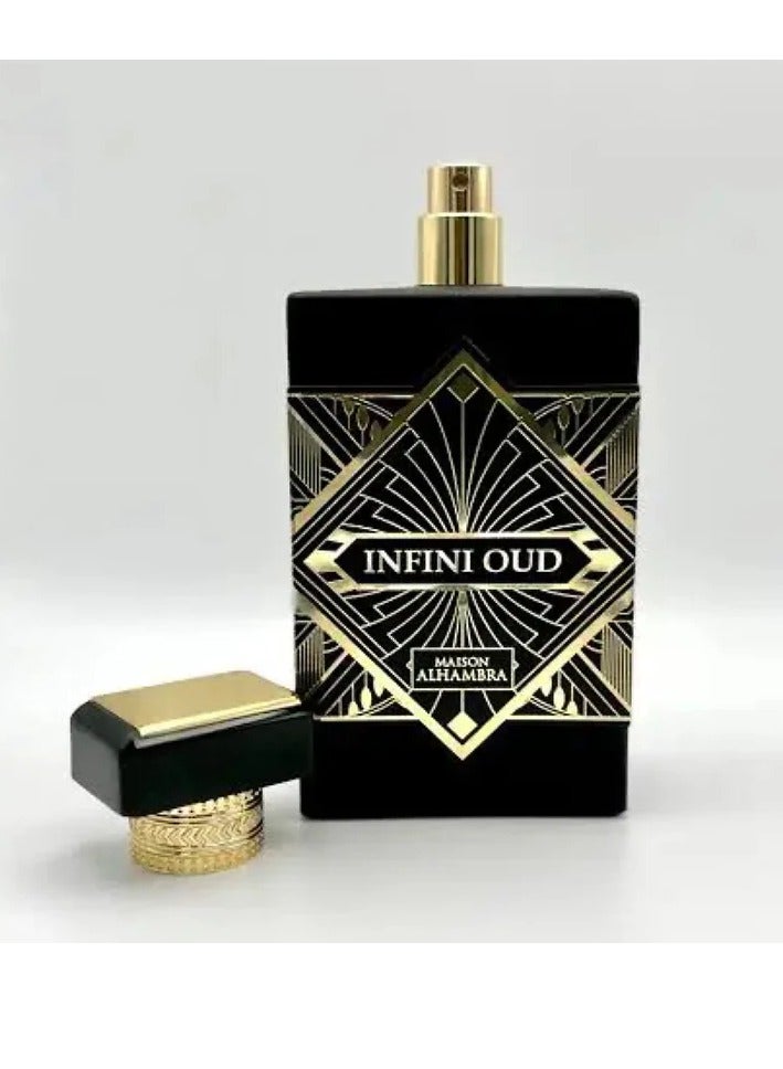 MAISON ALHAMBRA Infini Oud Eau De Parfum for Unisex -100ml (Inspired by INITIO OUD FOR GREATNESS )  - Image 5