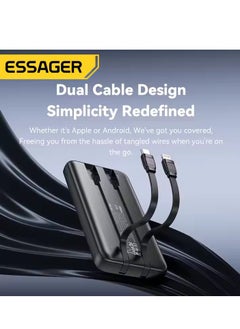 ESSAGER ESSAGER ES-D016 Series USB A/C/Lighting Output Portable Power Pack Power Bank 20000mah  - Image 5