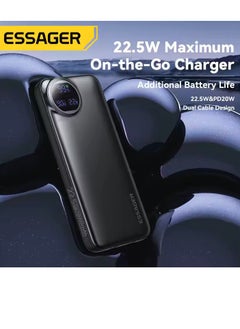 ESSAGER ESSAGER ES-D016 Series USB A/C/Lighting Output Portable Power Pack Power Bank 20000mah  - Image 4