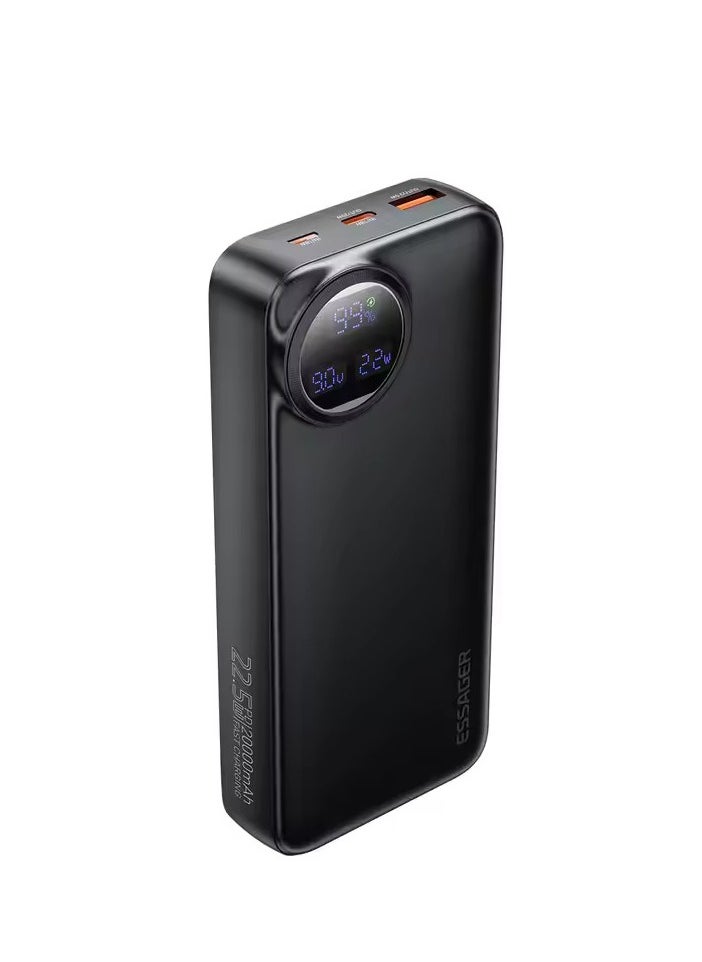 ESSAGER ES-D016 Series USB A/C/Lighting Output Portable Power Pack Power Bank 20000mah