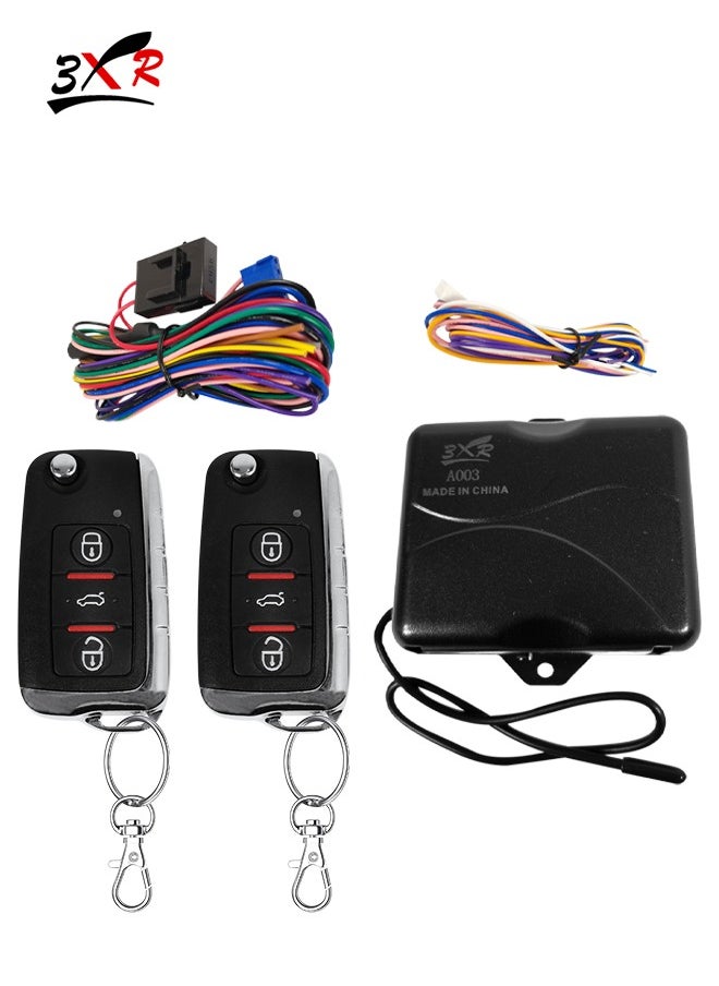 3XR 3XR Universal Remote Keyless Entry System with Central Door Locking, Trunk Release, and Remote Car Locator  - Image 1
