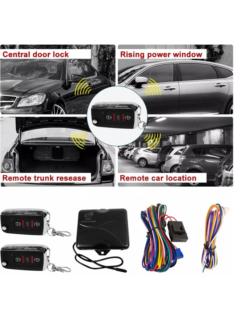 3XR 3XR Universal Remote Keyless Entry System with Central Door Locking, Trunk Release, and Remote Car Locator  - Image 5