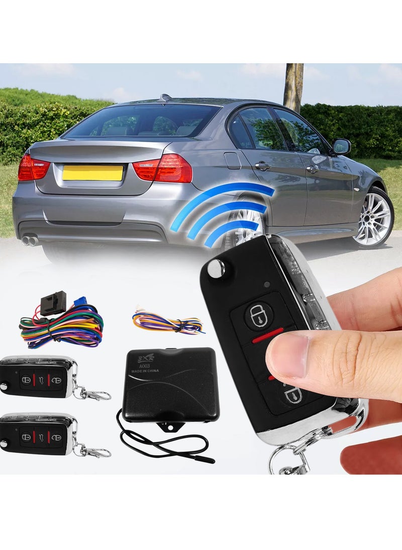 3XR 3XR Universal Remote Keyless Entry System with Central Door Locking, Trunk Release, and Remote Car Locator  - Image 2
