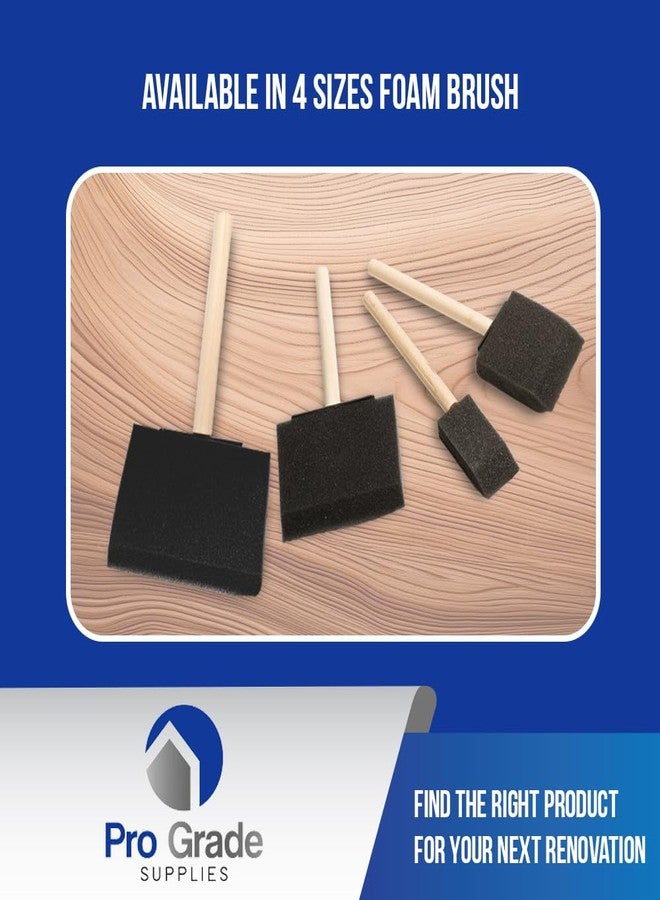 Pro-Grade Pro Grade - Foam Brushes - 3 Inch - 36 Piece Poly Foam Brush Set - Image 4