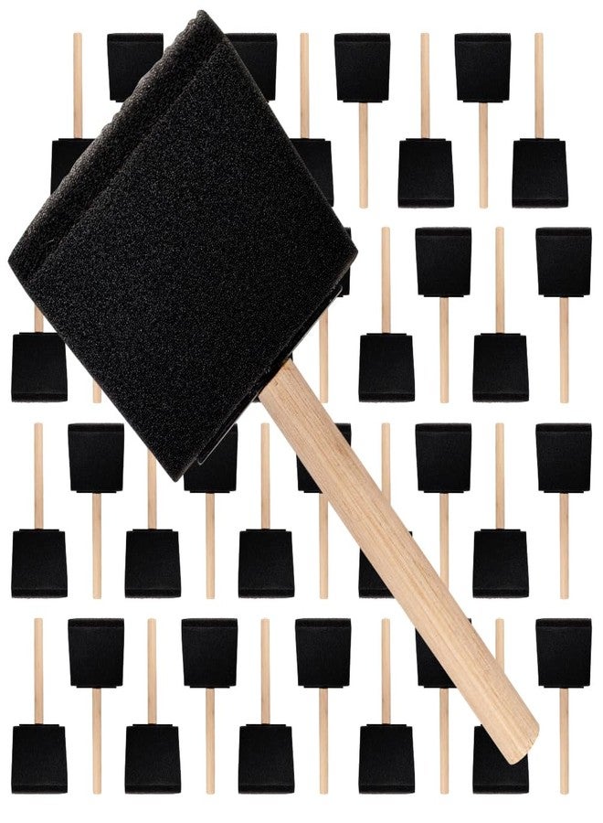 Pro-Grade Pro Grade - Foam Brushes - 3 Inch - 36 Piece Poly Foam Brush Set - Image 1