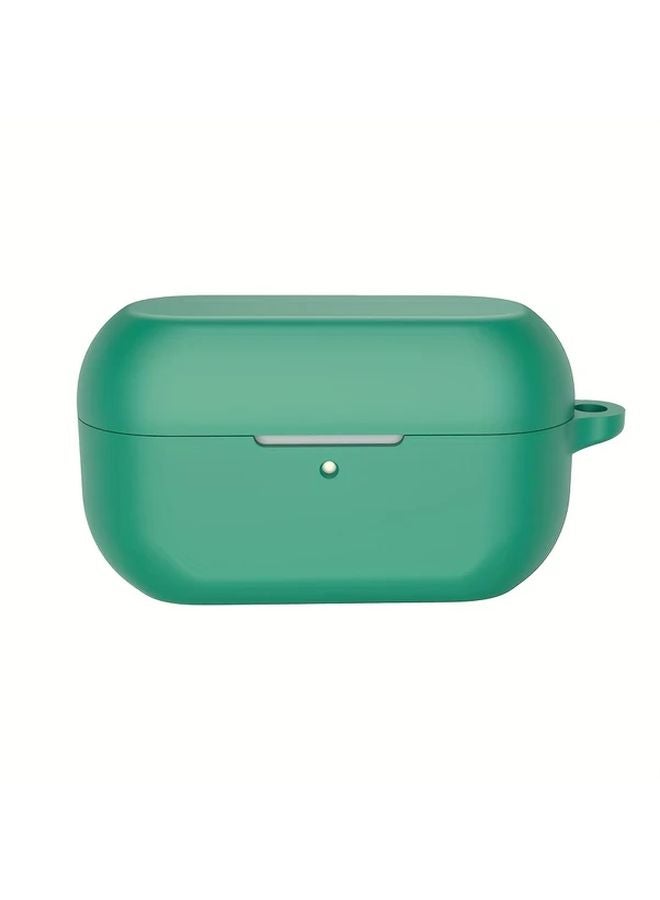 Dark Night Green Protective Case With Free Hook For Technics EAH AZ100 Wireless Earbuds - Image 1