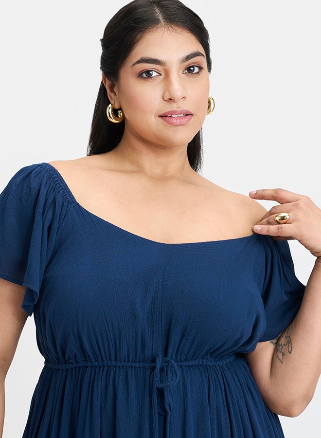 Virgio VIRGIO 100% Viscose Tiered Maxi Dress - Image 5
