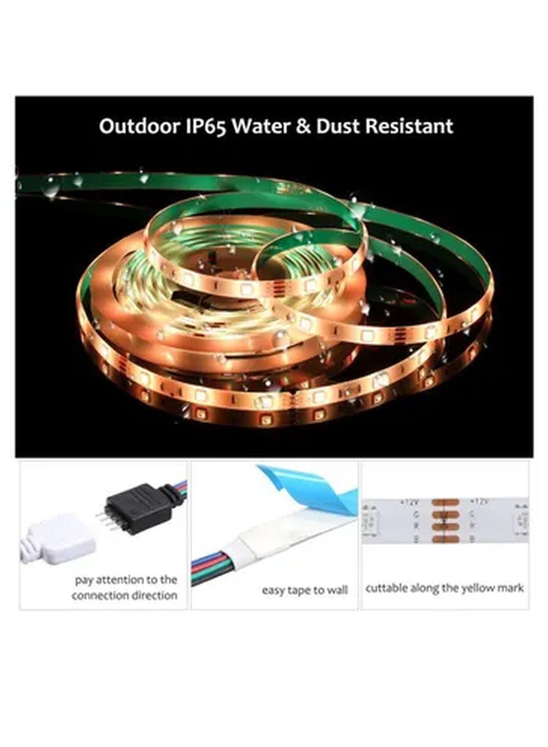LED Strip Light Green/Blue/Red 5meter - Image 4