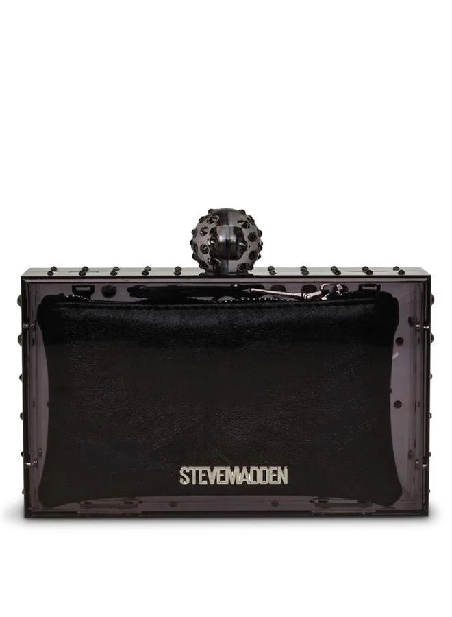 Steve Madden  Bangels Blk/Sil Women's Clutches for Women | Best Price UAE