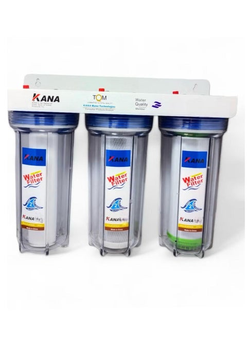 3 Stage water Filter, machine Whole House Water Filter,3-Stage water Filtration, Sets of High Capacity Replacement Pre-Filter Sets for Essence Series Reverse Osmosis Water Filter System Stage 1, 2&3.