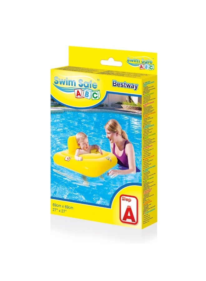 Bestway Swim Safe Baby Support Step A Swim Float (76 x 76 cm) - Image 2
