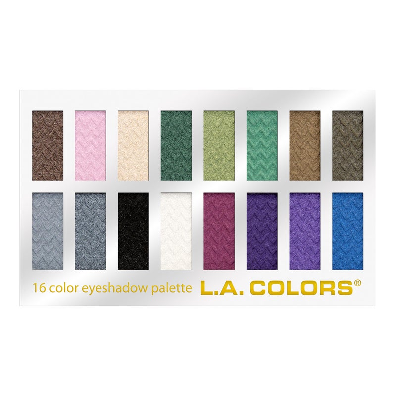 باليت ظلال العيون LA COLORS بـ 16 لون - سموكين C74203TAG