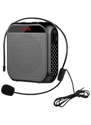 Portable Voice Amplifier for Teachers, Rechargeable Microphone for Teachers, Small Speaker Amplifier with Wired Microphone, PA System for Outdoors, Teaching, Meeting, Presentation, etc - pzsku/Z3CDD64D8F1F1282AE3AEZ/45/1741818526/b9cae2c9-397d-4f4c-bc9a-c76359e6e61f