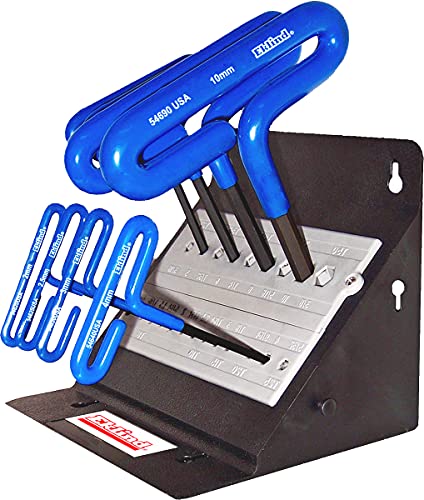 Eklind Tool EKLIND 56168 Cushion Grip Hex T-Key allen wrench- 8pc set Metric MM sizes 2-10 (6In shaft) w/Stand - Image 5