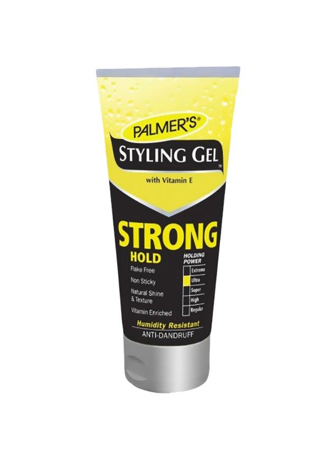 Ultra Strong Hold Styling Gel (Humidity Resistant, Anti-Dandruff)