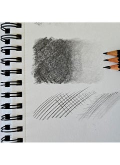 Derwent Derwent Big Book Hard Back Sketch Book with Perforated Pages (A4 Portrait)  - Image 5