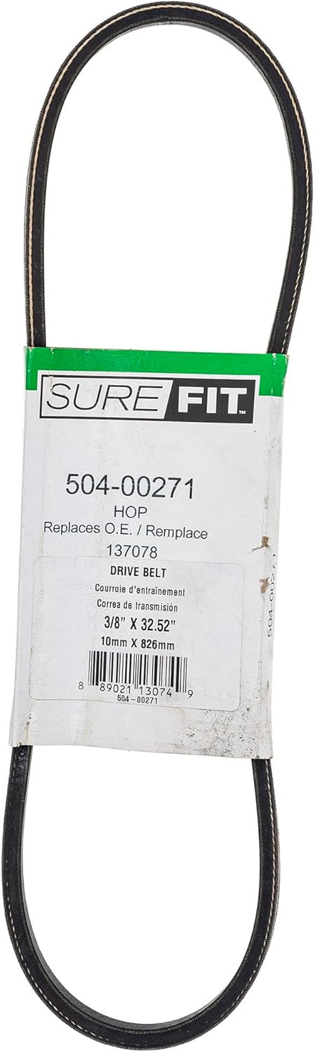 Surefit SureFit Drive Belt Replacement for Husqvarna 137078 532137078 56 CS DHS HS SF SFE WalkBehind Mowers 38 X 3252  - Image 1