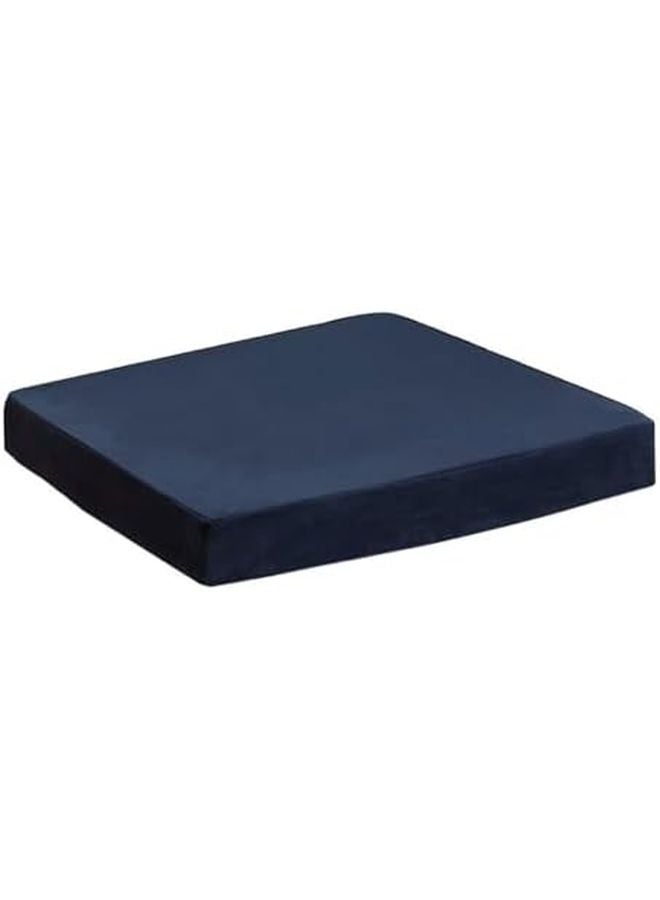Navy Blue 36x36 Inch Felt Game Table Cover For Enhanced Board And Card Gameplay - Image 1
