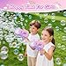 Amiabling UnicornBubble GunUnicorn Toys for Girls Age 46 Outdoor Toys for Kids Ages 48 3 Year Old Girl Gifts Easter Summer Wedding Party Favors Halloween Birthday Gifts - Image 4