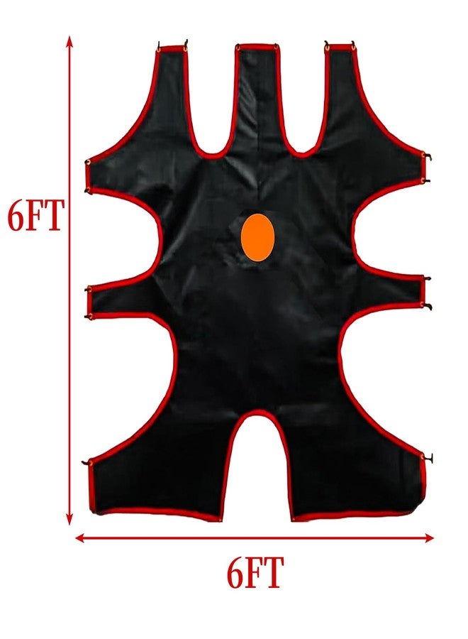 Sharellon Lacrosse Shooting Target - 6x6 FT 9 Zone Goal Cloth - Image 3
