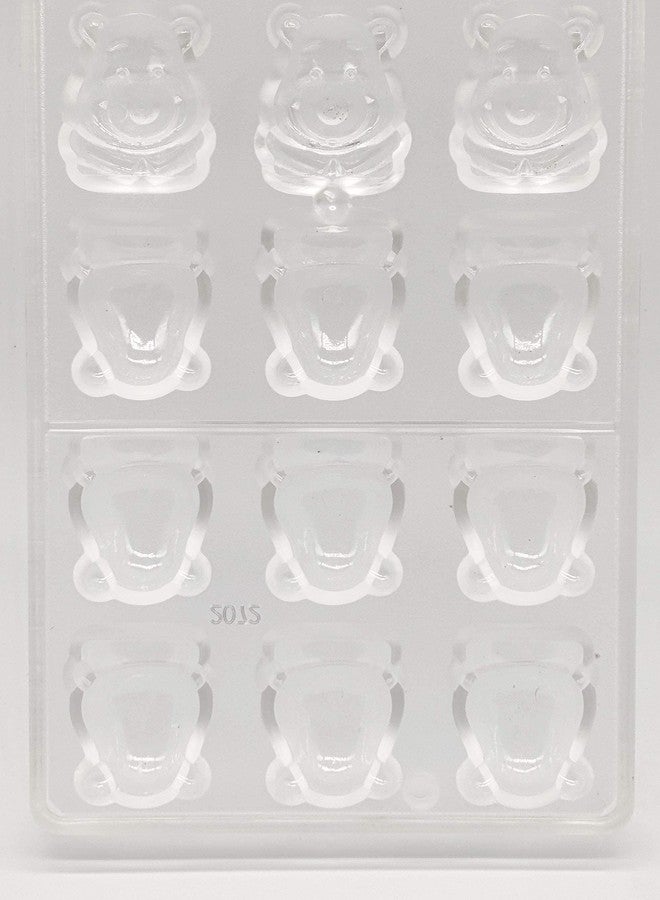 Folca® Chocolate Mould Animal 2 Design Kitchen Baking Tools Chocolate Making Polycarbonate Moulds - Image 2