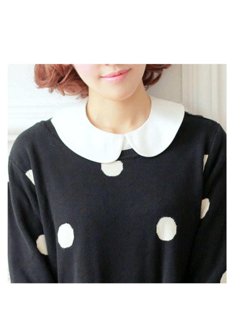 2 Pieces Fake Collars Detachable Collars for Women Girls  - Image 4