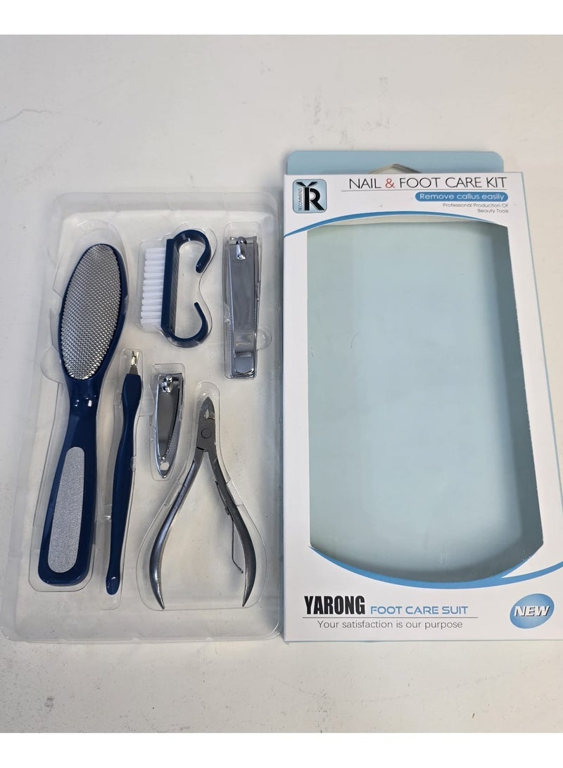 يورنج مجموعة أدوات العنايةبالأظافر و بالقدم الاحترافية من 6 قطع - Image 4
