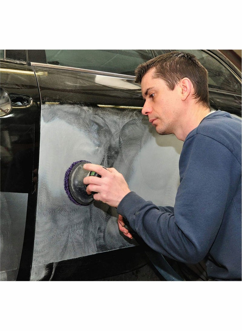 SYOSI Strip Disc Rust Removal Wheel 125mm Polishing Poly Discs Removes Strips Paint Remover Clean for Angle Grinder Abrasive Tool (2Pack) - Image 2