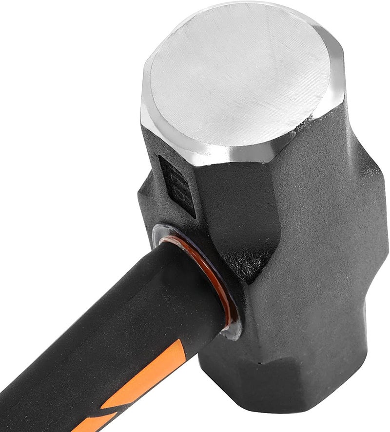 JOIKIT 2 PCS 4lb Sledge Hammer, 14.5 Inch Drilling Crack Hammer with Forged Steel Head and Non-Slip Handle, Solid Construction for Demolition Work - Image 3
