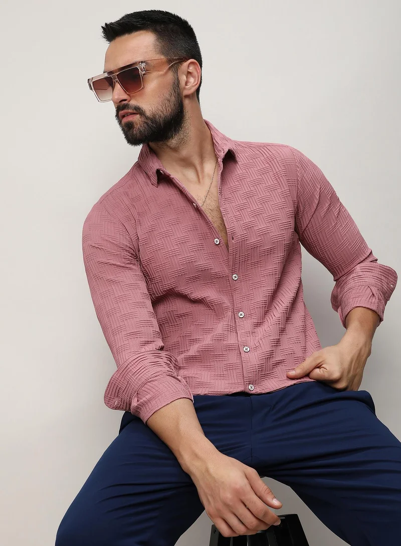 كامبوس سوترا قميص متشابك التصميم الذاتي