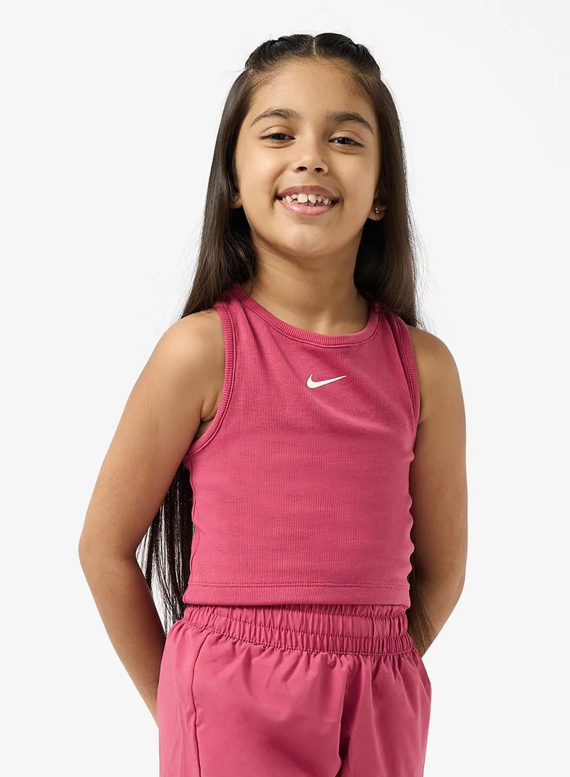 نايكي سترة رقص نسائية مضلعة للشباب