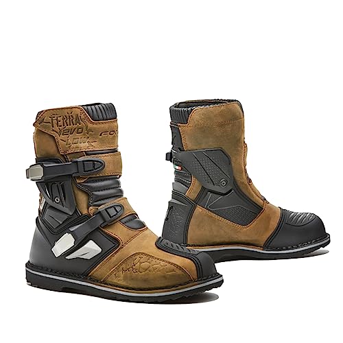 FORMA Men's Motorcycle Boots, Brown, men10 d(m) us=44eu - Image 1