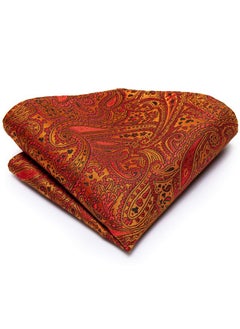 Silk Paisley Ties For Men Necktie Pocket Square Cufflinks Set Foral Tie Sets Formal Business,Burnt Orange - pzsku/Z3CDDE8BBDDDE6CE4495BZ/45/_/1735566672/5afb2021-061f-4867-9b31-77fd50305341