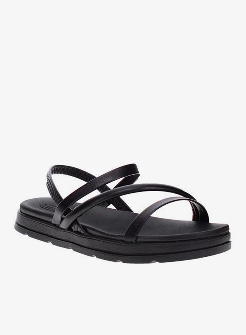 موليكا صنادل مسطحة نسائية موليكا أسود | صنع في البرازيل