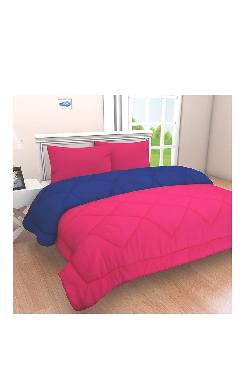 Blizz Mont 2nd Generation 200GSM Microfiber Reversible AC Comforter for Single Bed 60x90 Inches Single - Image 3