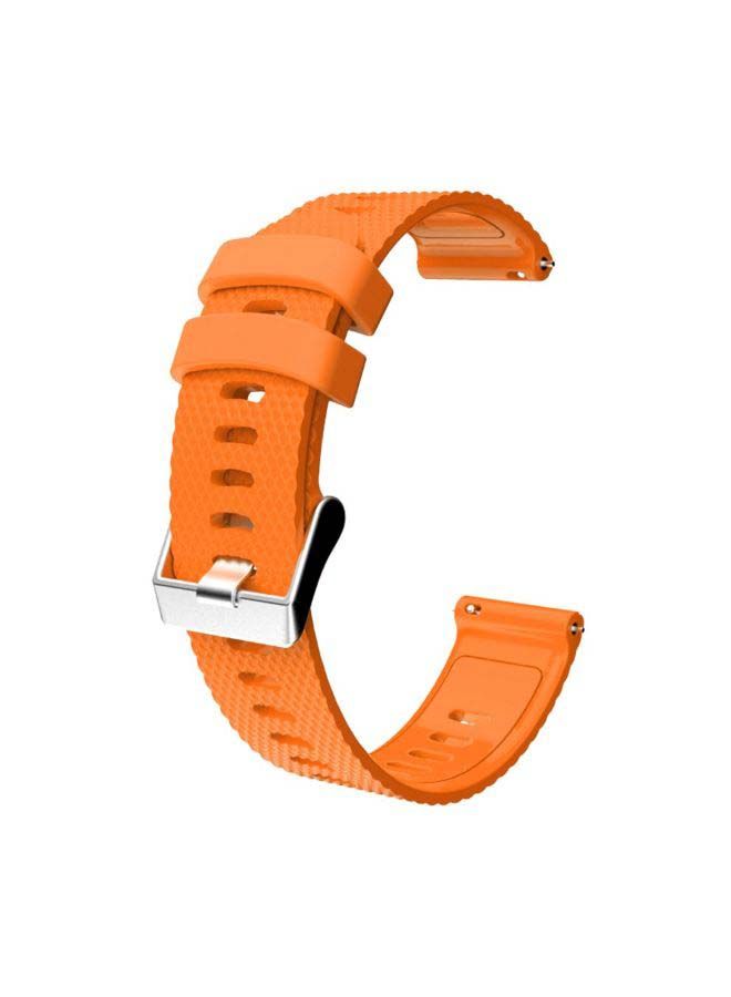 NIBEMINENT Smart Watch Strap For Garmin Forerunner Vivo Active Orange - Image 2