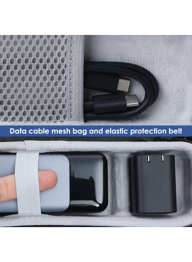 NajmStyle Carry Case for Anker Power Bank, EVA Hard Travel Bag Box Compatible with Anker Prime Power Bank (for 27650mAh 250W/24000mAh 140W) - Image 4