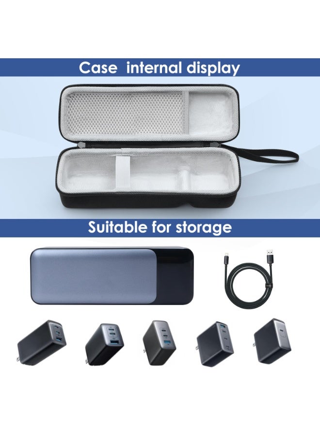 NajmStyle Carry Case for Anker Power Bank, EVA Hard Travel Bag Box Compatible with Anker Prime Power Bank (for 27650mAh 250W/24000mAh 140W) - Image 3