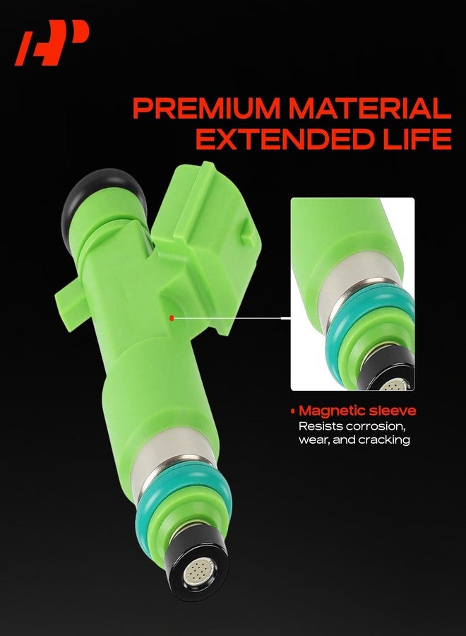 أ-بريميوم حاقنات وقود بديلة من A-Premium لسيارات نيسان ألتيما (2007-2018)، ماكسيما (2009-2018)، مورانو (2009-2019)، باثفايندر (2013-2016)، روغ (2008-2011)، كويست، فرونتير، 350Z، طقم من 6 قطع - Image 3